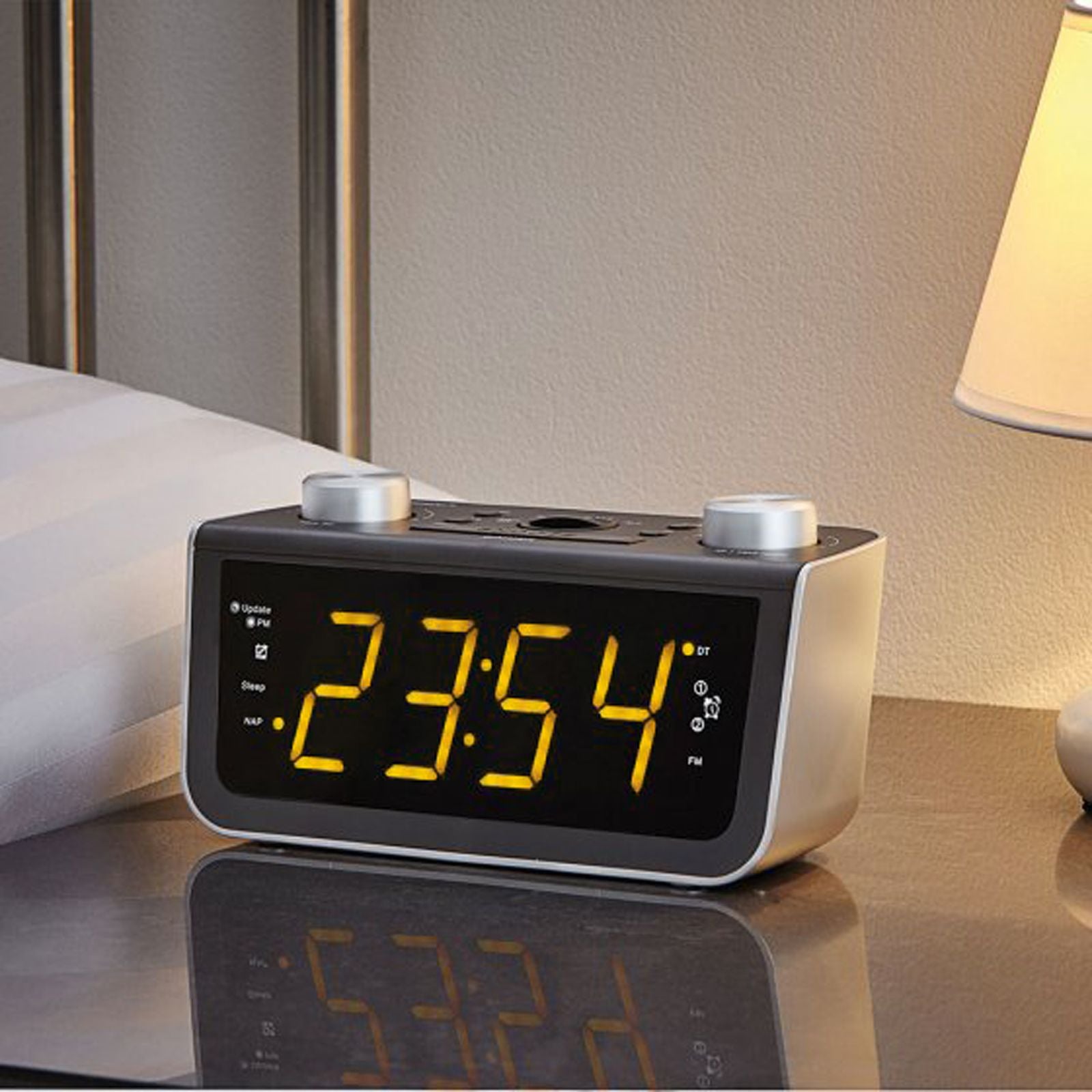 Soundmaster FUR5005 FM PLL clock radio radio alarm clock radio alarm clock dual alarm dimmable jumbo display