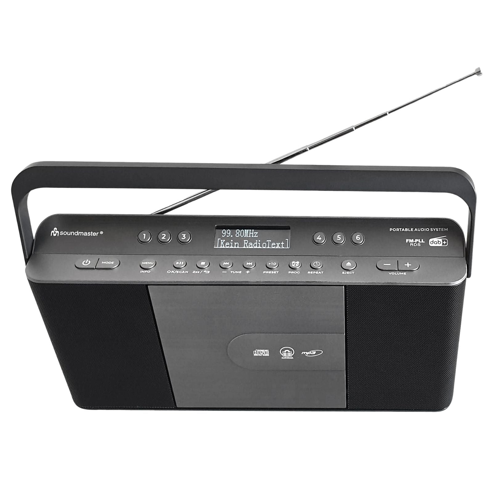 Soundmaster RCD1870SW tragbares Digitalradio mit CD-Player