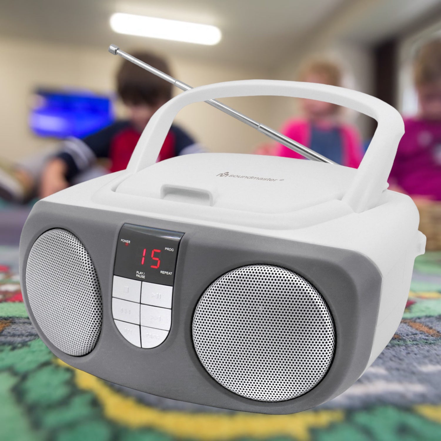 Soundmaster SCD1400 radio portable CD player radio AUX-IN children's radio boombox
