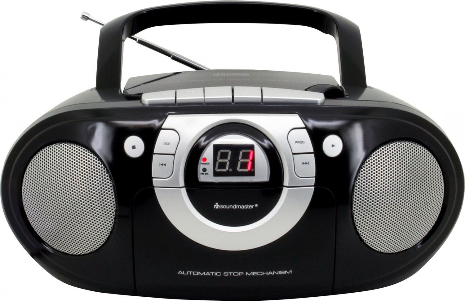 Soundmaster SCD5100SW Radio tragbarer CD Player Kassettenrecorder Radiorecorder