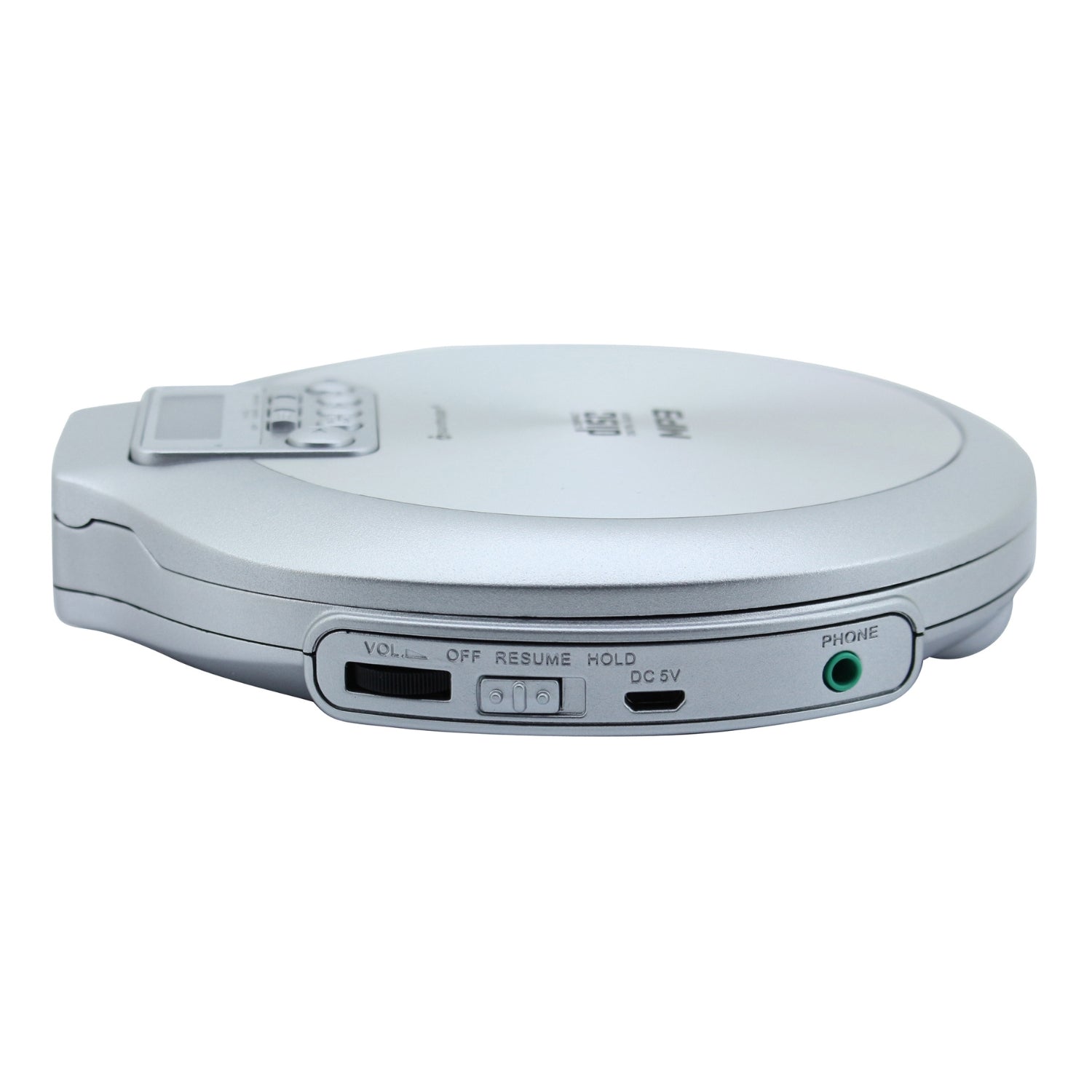 Soundmaster CD9220SI tragbarer CD MP3 Player Akku laden Hörbuchfunktion ANTI SHOCK Kopfhörer X-BASS