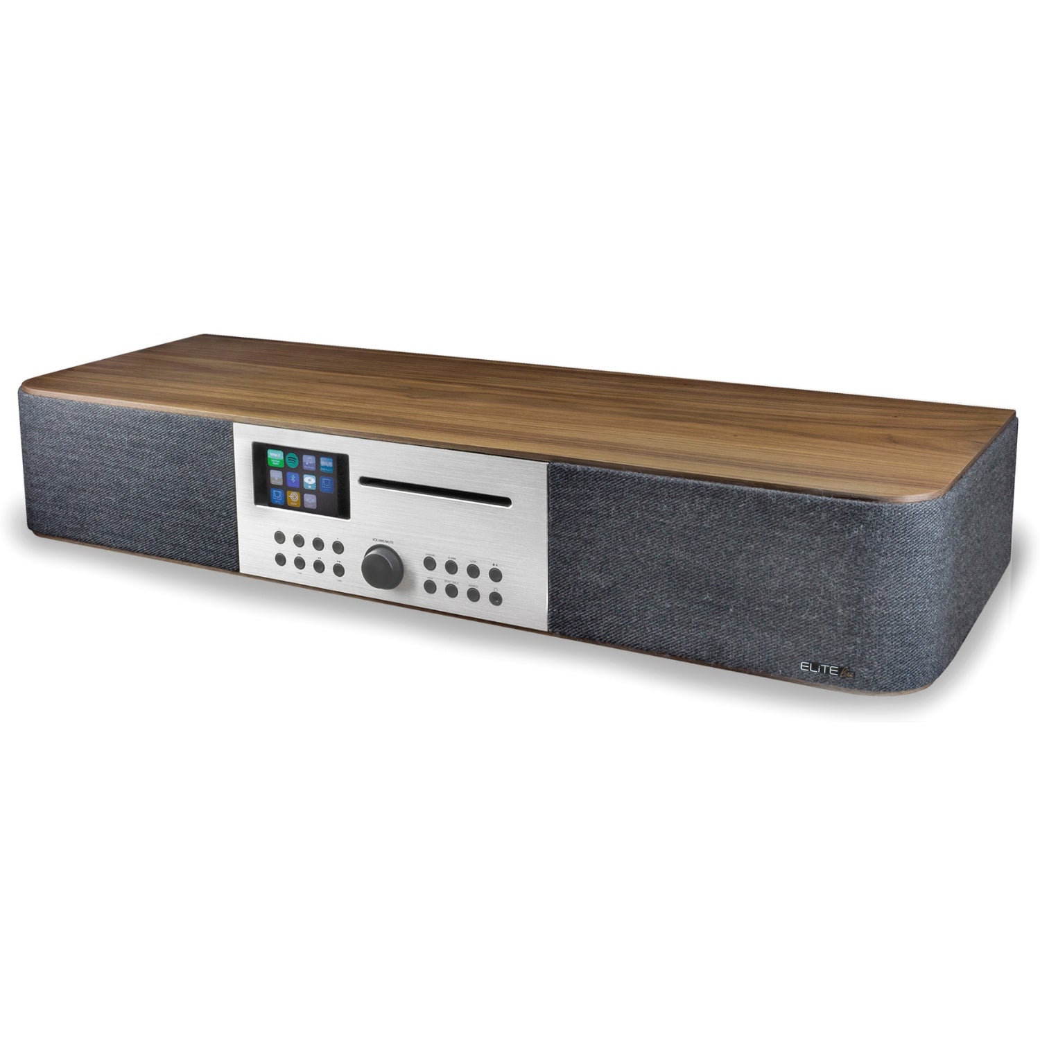 Soundmaster Eliteline ICD2018 Stereoanlage HiFi Anlage Kompaktanlage Internetradio DAB+ UKW-Radio Netzwerk-Player CD Multi-Room und App-Steuerung