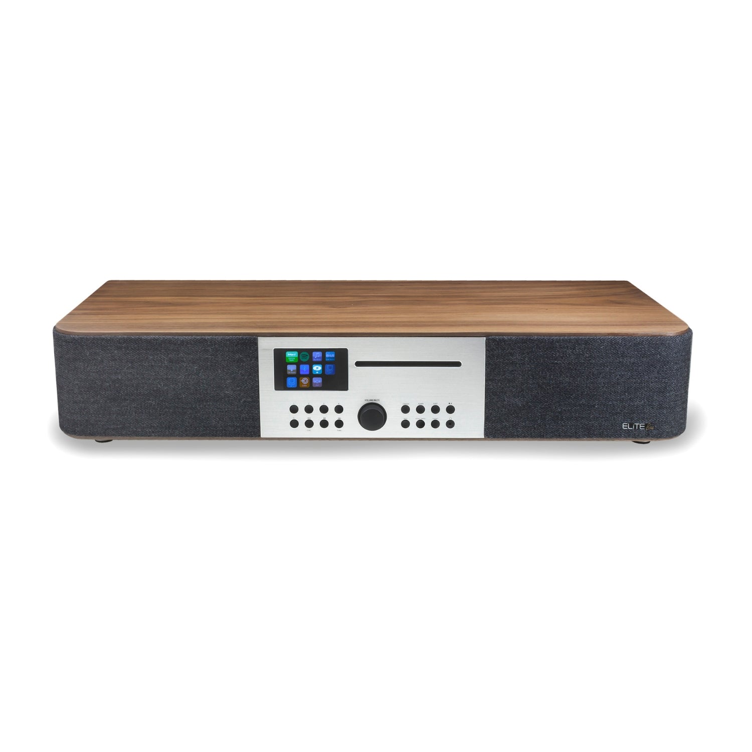 Soundmaster Eliteline ICD2018 Stereoanlage HiFi Anlage Kompaktanlage Internetradio DAB+ UKW-Radio Netzwerk-Player CD Multi-Room und App-Steuerung