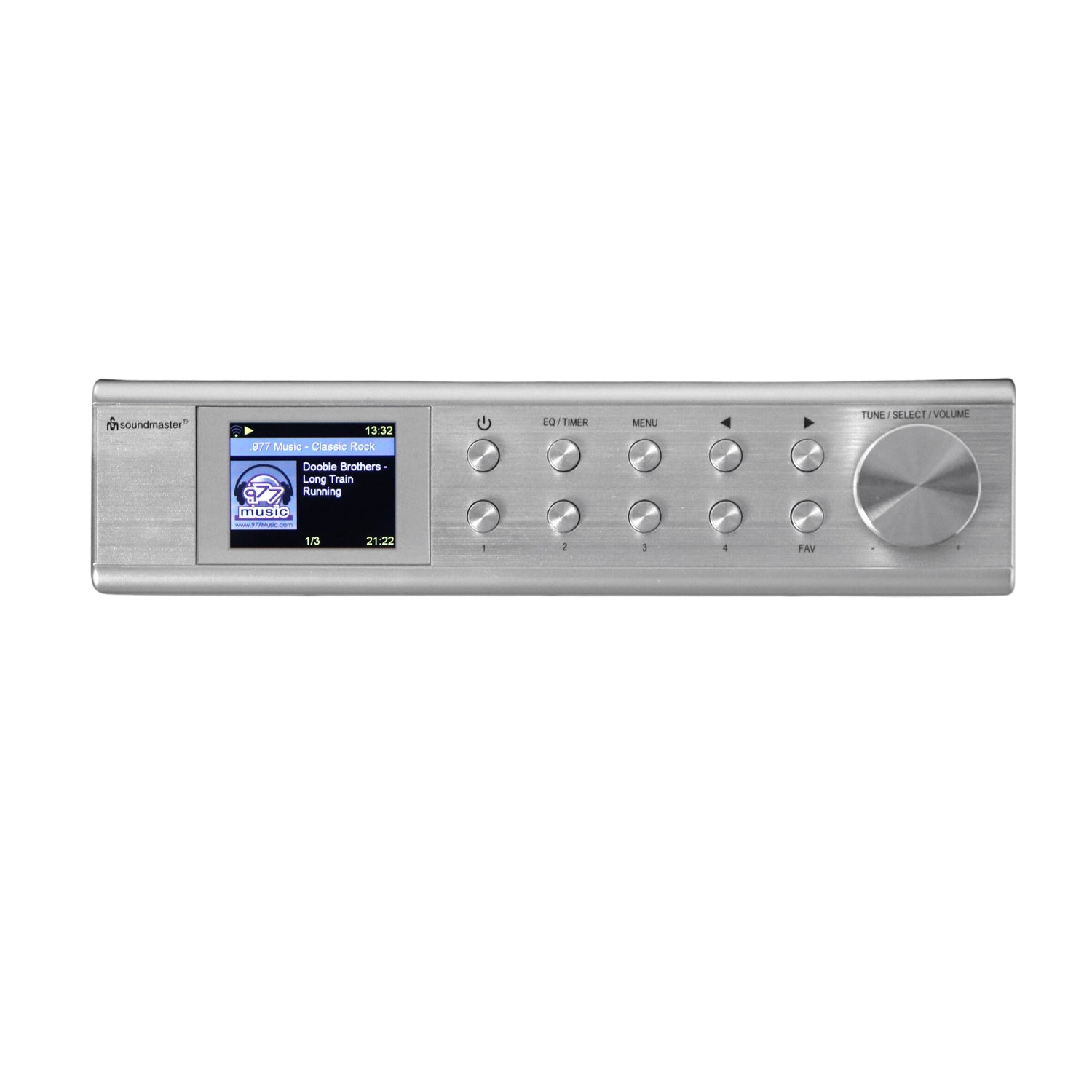 Soundmaster IR1500SI Küchenradio Internetradio Unterbauradio Netzwerkplayer WLAN DAB+ UPNP Bluetooth