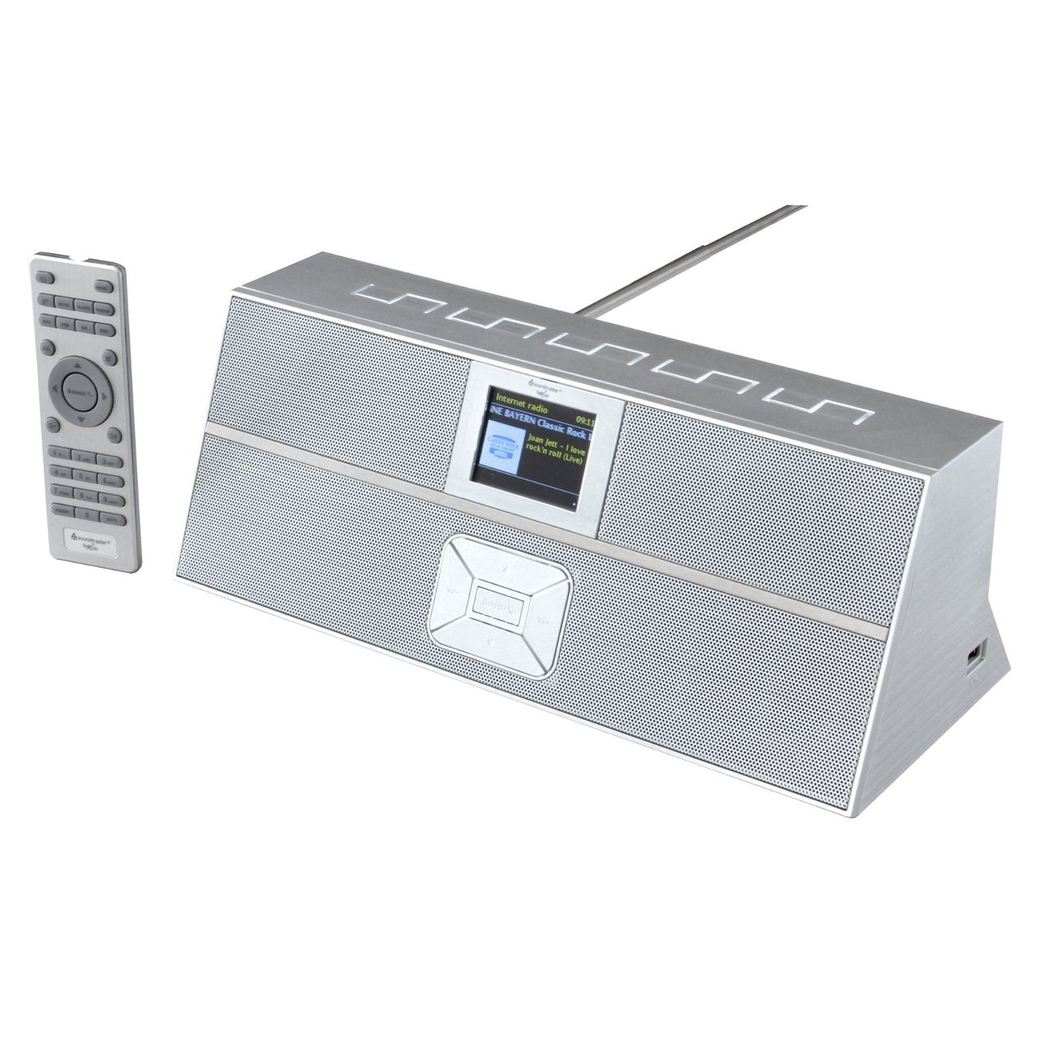 Soundmaster Eliteline IR3300SI Internetradio DAB+ Digitalradio Netzwerkplayer UKW Radio USB Bluetooth Alexa fähig