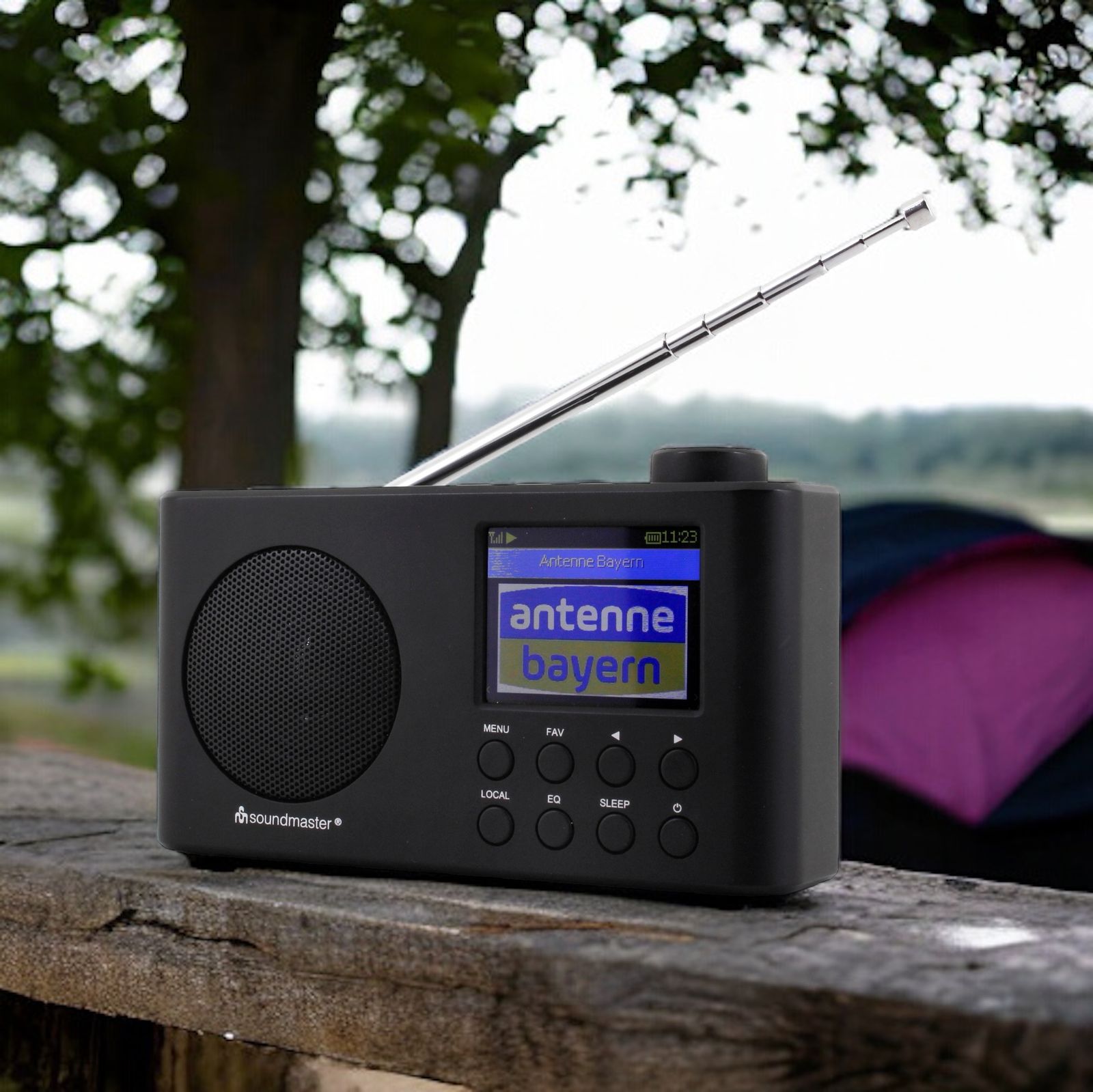 Soundmaster IR6500SW radio internet DAB+ radio FM lecteur réseau Bluetooth batterie intégrée