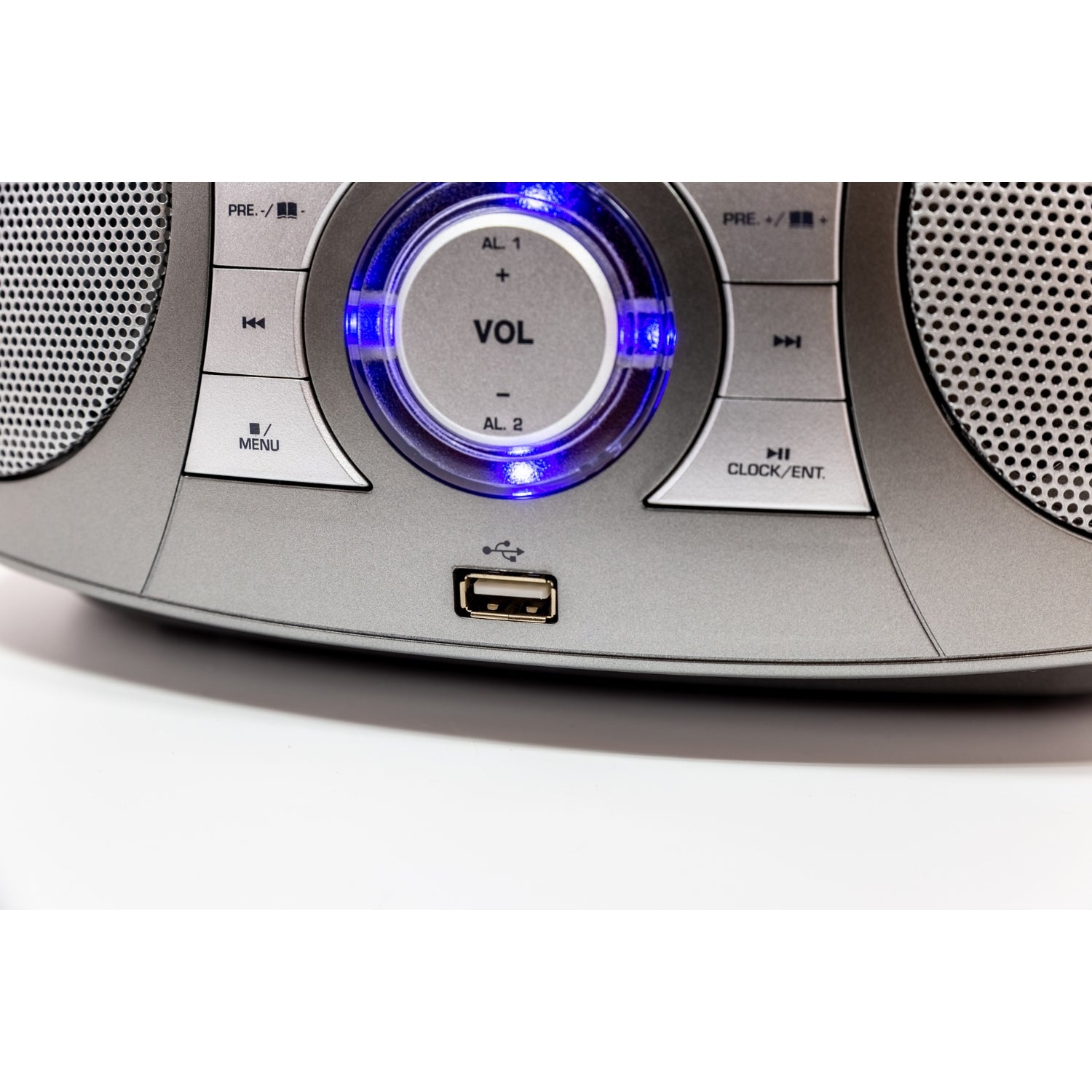 Soundmaster SCD1800TI Radio numérique DAB+ Boombox FM avec CD MP3 Streaming Bluetooth Connexion USB