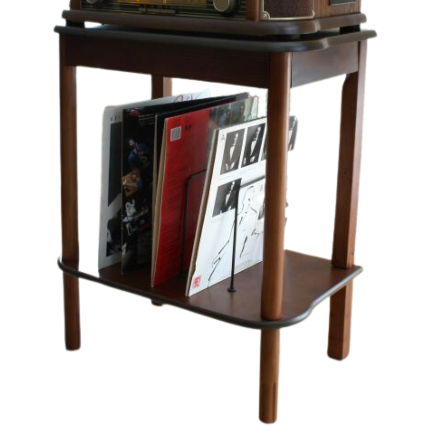 Soundmaster SF510 record stand wooden stand hifi furniture base frame for nostalgic devices including NR546BE NR540 NR560 NR566BR