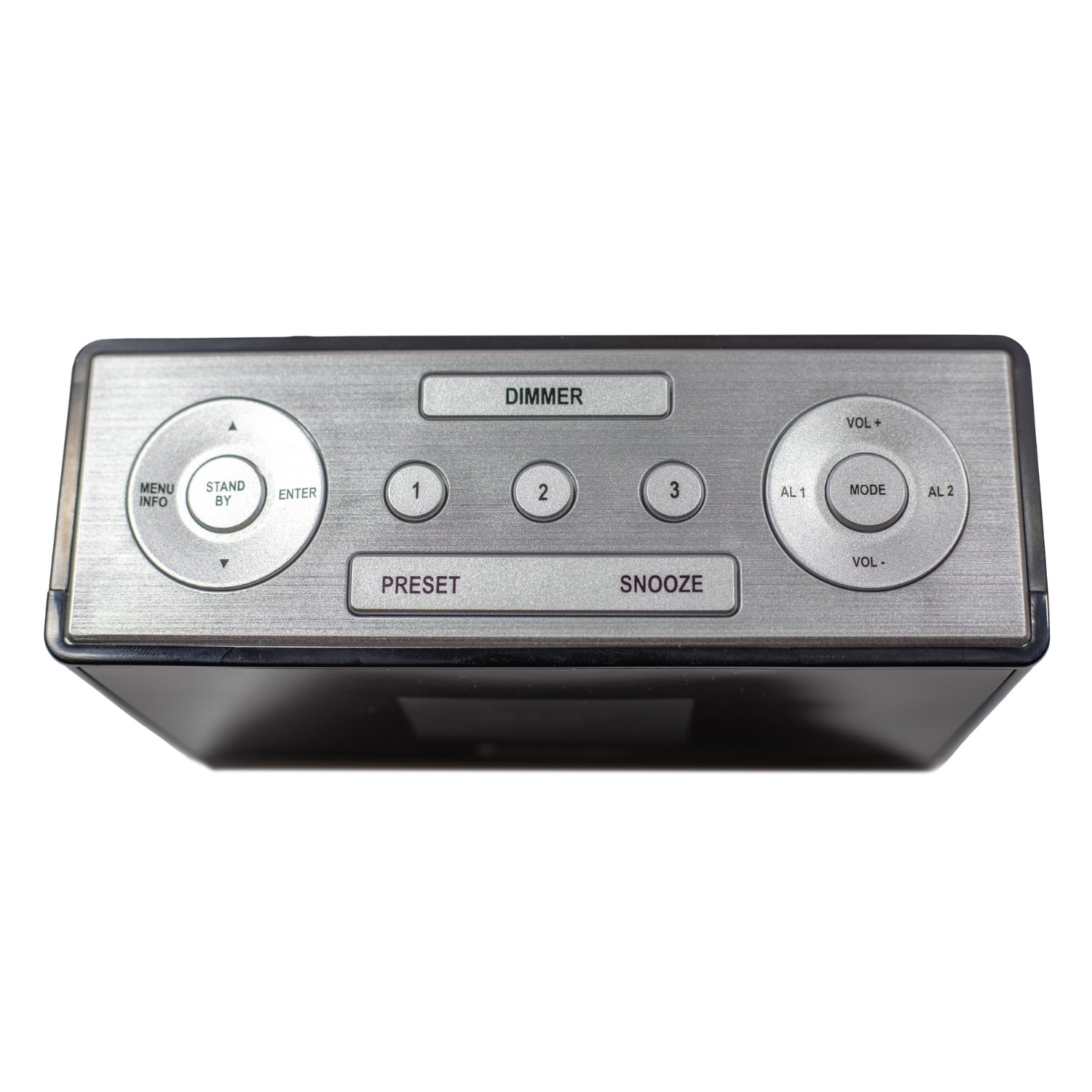Soundmaster UR240SW DAB + FM digital radio radio alarm clock color display dual alarm wake-up via radio sleep timer
