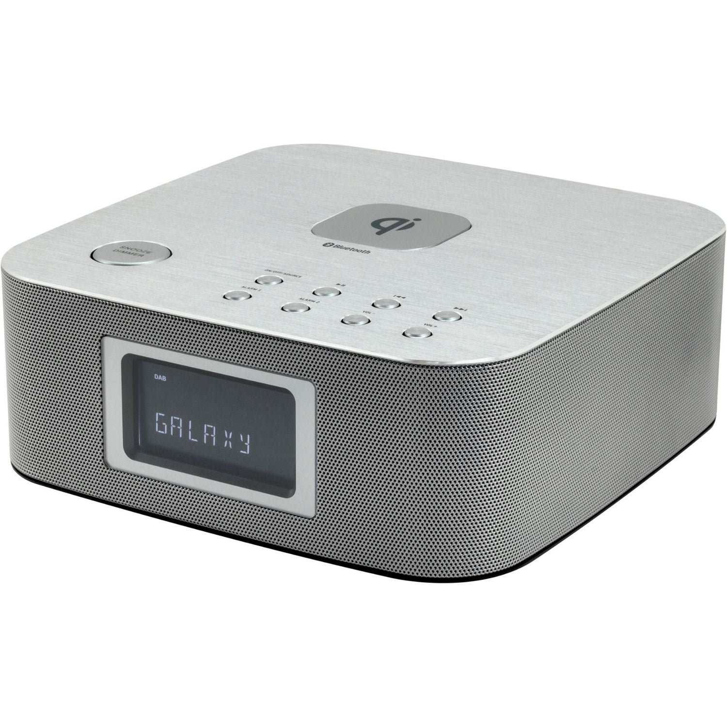 Soundmaster EliteLine UR411SI Strong sound DAB+ and FM clock radio with Bluetooth and QI charging station