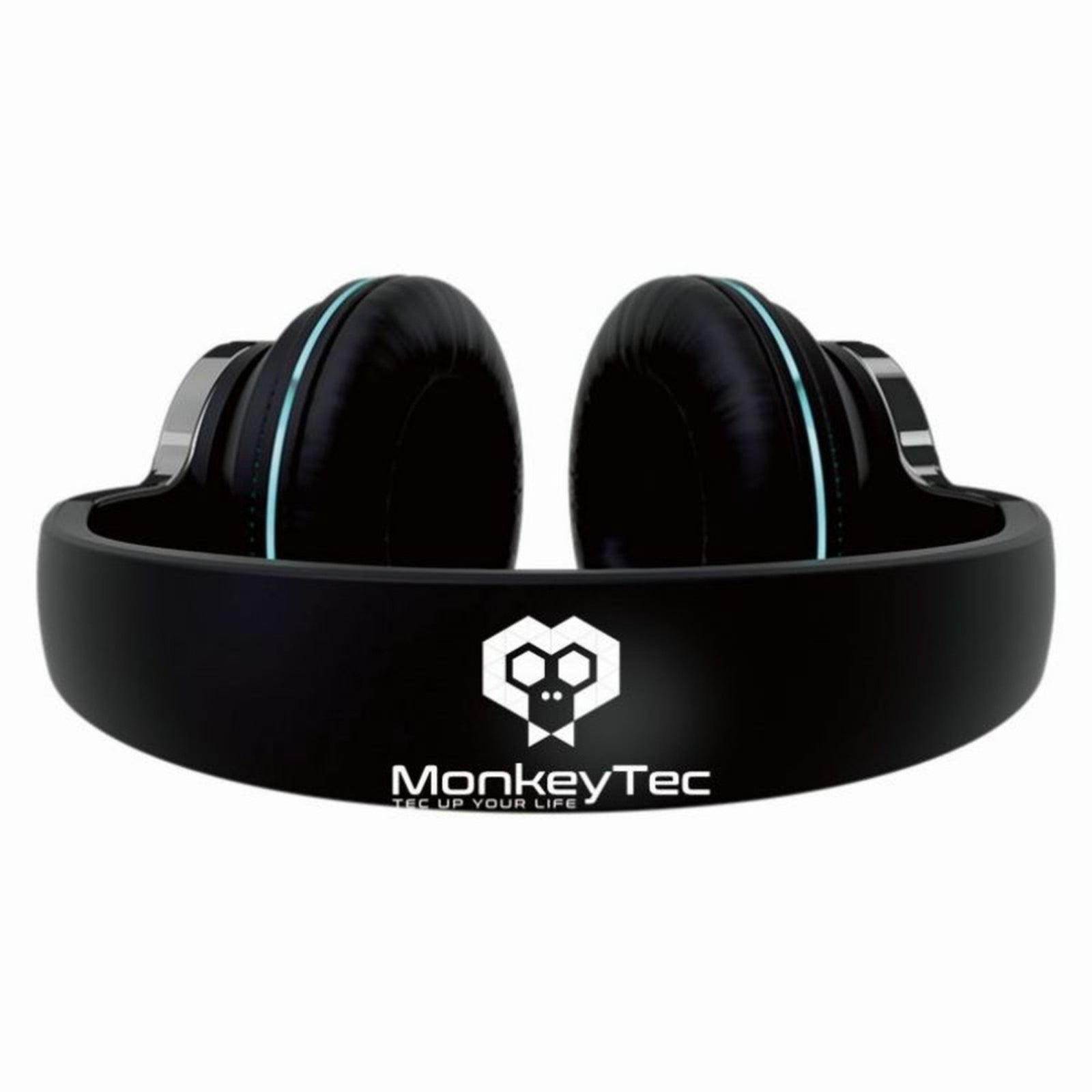 MonkeyTEC Bluetooth headphones with LED effect hands-free function BT-H2