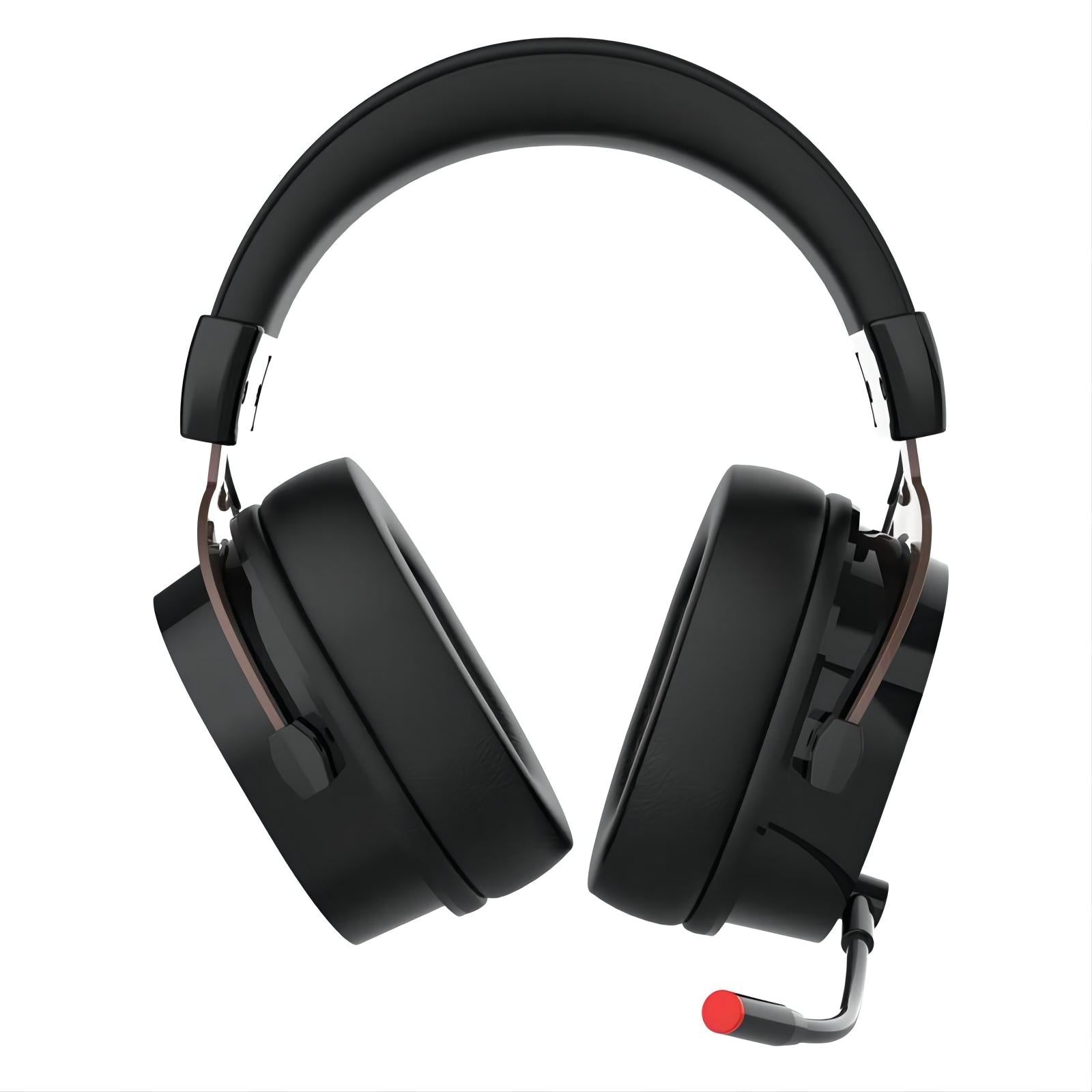 MonkeyTEC G1000 Wireless Bluetooth Gaming-Headset klappbares Mikrofon LED-Leuchte Kabelloses Gaming Konsole & PC