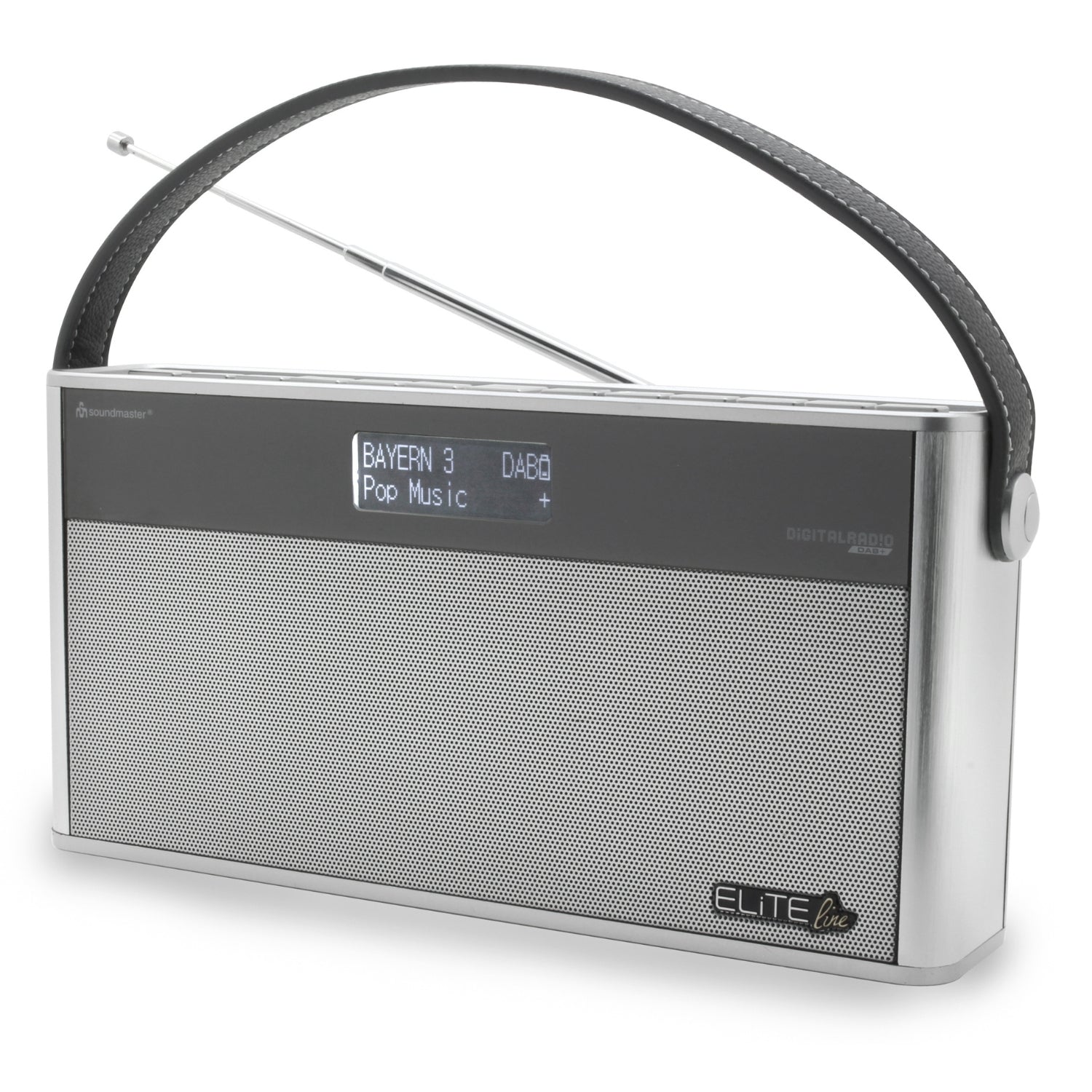 Soundmaster EliteLine DAB750SI radio numérique portable DAB + FM Bluetooth batterie au lithium intégrée